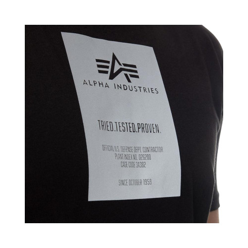 Alpha Industries Ανδρική κοντομάνικη μπλούζα Reflective Label T